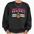 Party Animals Baseball Monkey Funny Sweatshirt - Graphic Print Men Women - T-Shirt, Sweatshirt, Hoodie