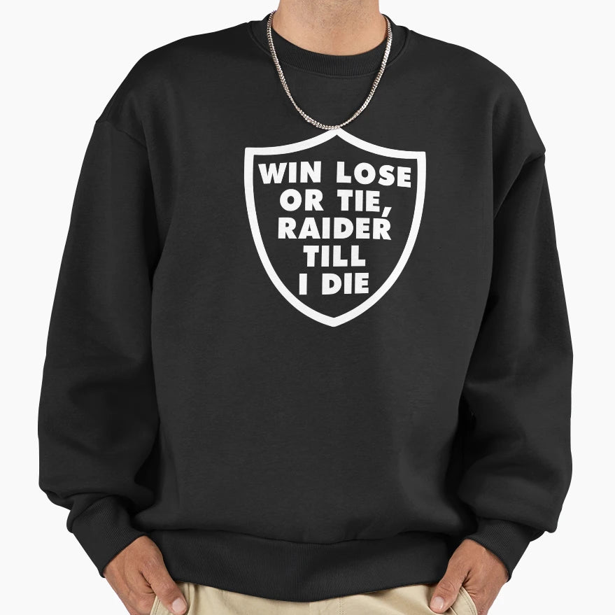 Win Lose Or Tie Wt Sweatshirt - Aesthetic Graphic Unisex - T-Shirt, Sweatshirt, Hoodie
