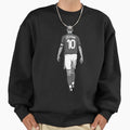 Zinedine Zidane Black And White Sweatshirt - Minimalist Print Unisex - T-Shirt, Sweatshirt, Hoodie