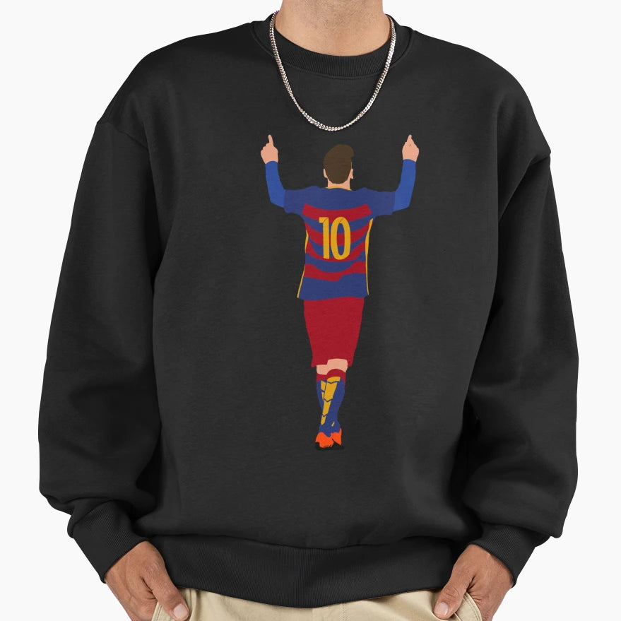 Lionel Messi Fc Barcelona Sweatshirt - Fun Novelty Design Unisex - T-Shirt, Sweatshirt, Hoodie