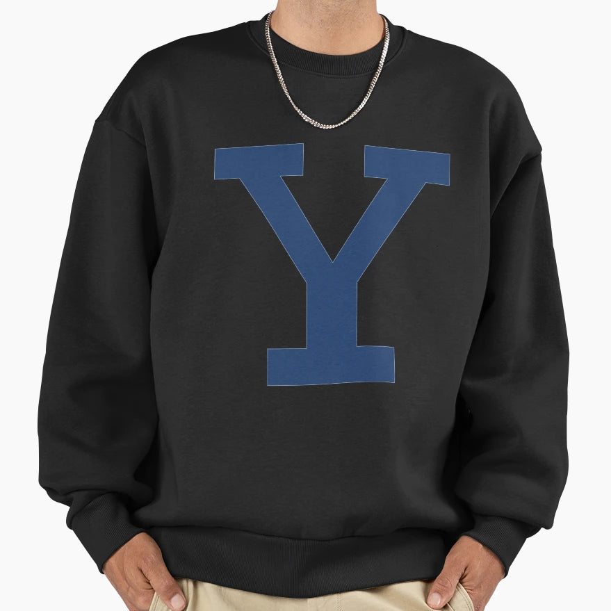 Yale Iconic Sweatshirt - Aesthetic Graphic for Adults - T-Shirt, Sweatshirt, Hoodie