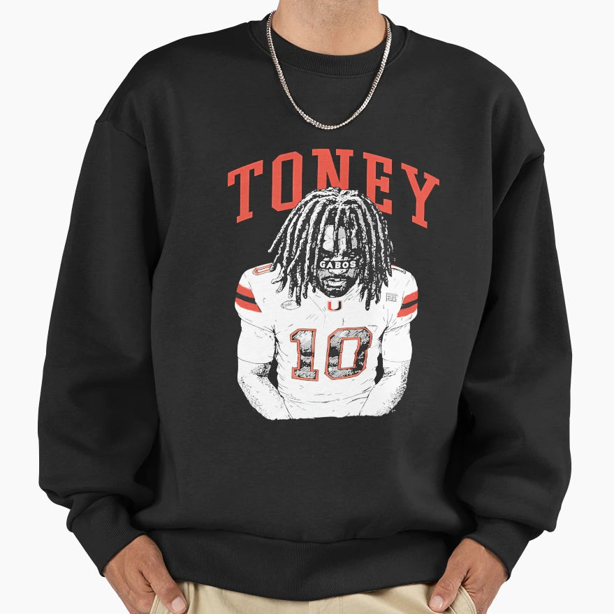 Malachi Toney 10 Sweatshirt - Graphic Print Men Women - T-Shirt, Sweatshirt, Hoodie