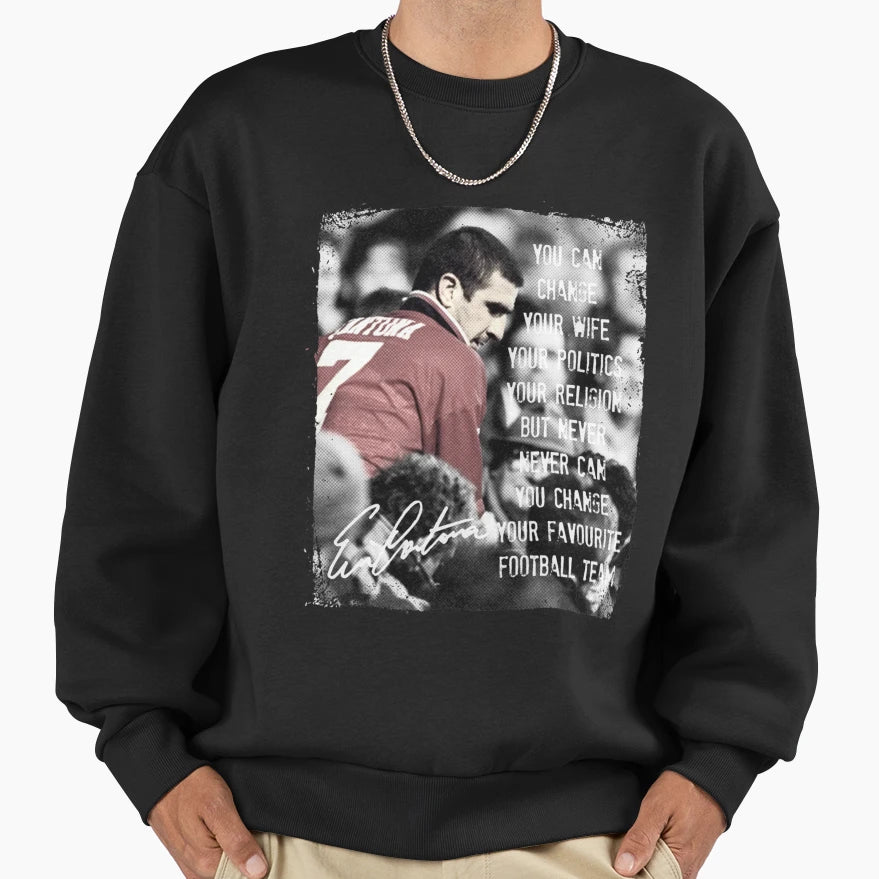 Eric Cantona T-Shirt - Unique Graphic for Adults - T-Shirt, Sweatshirt, Hoodie