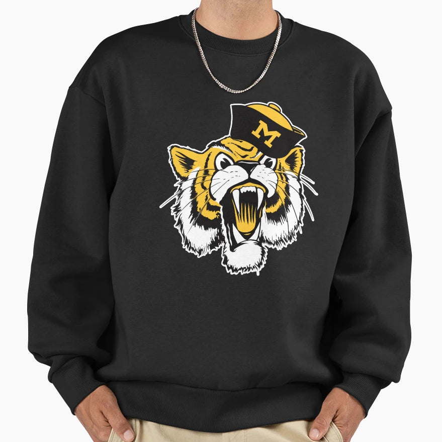Truman Tiger Mascot Sweatshirt - Custom Art Print for Adults - T-Shirt, Sweatshirt, Hoodie