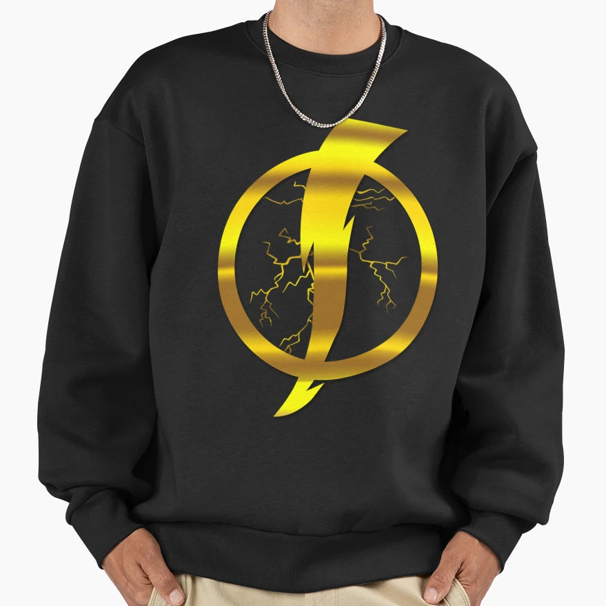 Static Shock Logo Sweatshirt - Graphic Print for Adults - T-Shirt, Sweatshirt, Hoodie