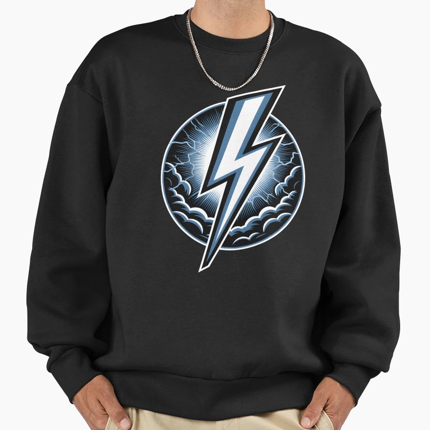 Lightning Lightning Thunderstorm Sweatshirt - Fun Novelty Design Unisex - T-Shirt, Sweatshirt, Hoodie