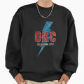 Oklahoma Lightning City Today Art Sweatshirt - Casual Everyday Wear Unisex - T-Shirt, Sweatshirt, Hoodie