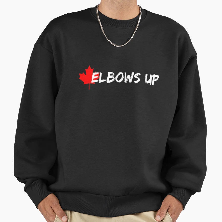 Elbows Up Sweatshirt - Streetwear Style Men Women - T-Shirt, Sweatshirt, Hoodie