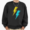 Aftershock Lightning Yellow And Sweatshirt - Streetwear Style for Adults - T-Shirt, Sweatshirt, Hoodie