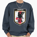 Japan Soccer Flag Team Support Gift Sweatshirt - Trendy Graphic for Adults - T-Shirt, Sweatshirt, Hoodie