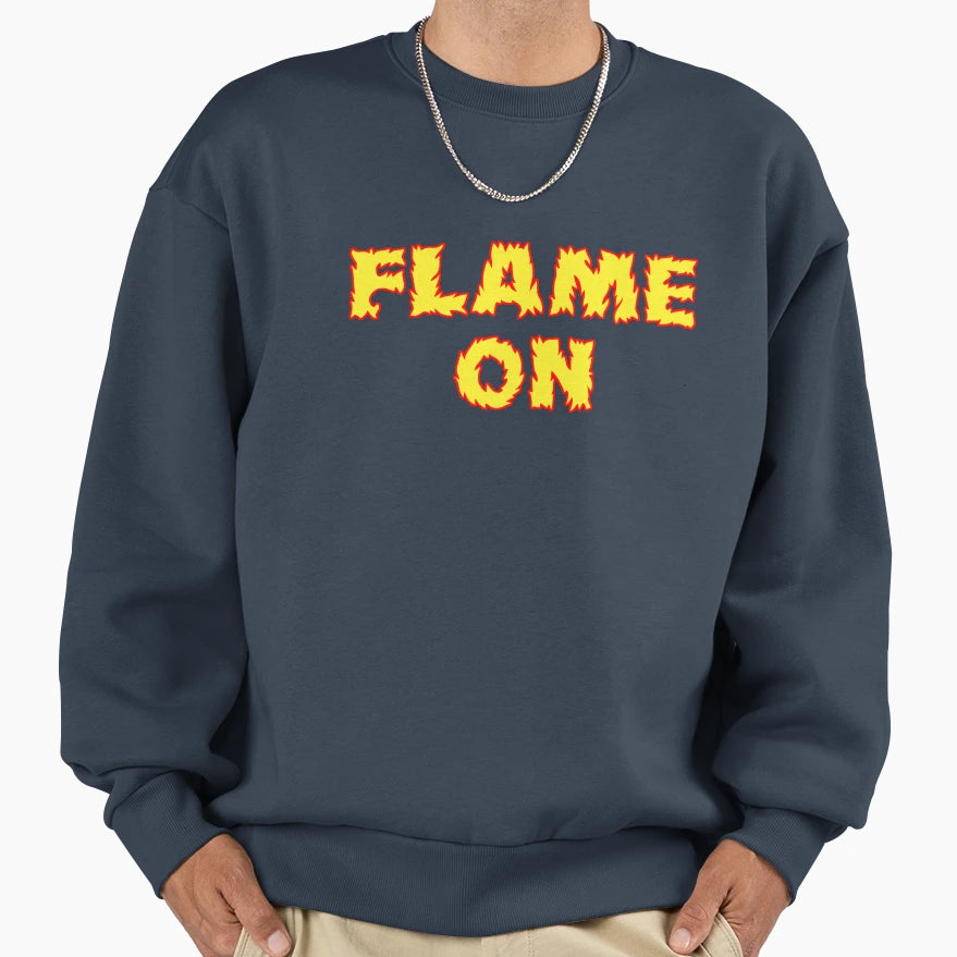 Flame Sweatshirt - Streetwear Style Unisex - T-Shirt, Sweatshirt, Hoodie