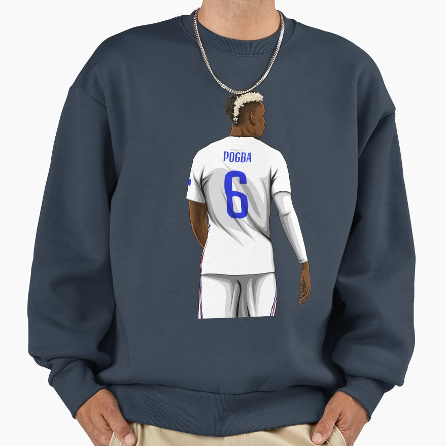 Paul Pogba Sweatshirt - Aesthetic Graphic Men Women - T-Shirt, Sweatshirt, Hoodie