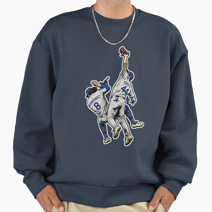 Andy Pages World Series Game 7 Catch Sweatshirt - Graphic Print Unisex - T-Shirt, Sweatshirt, Hoodie