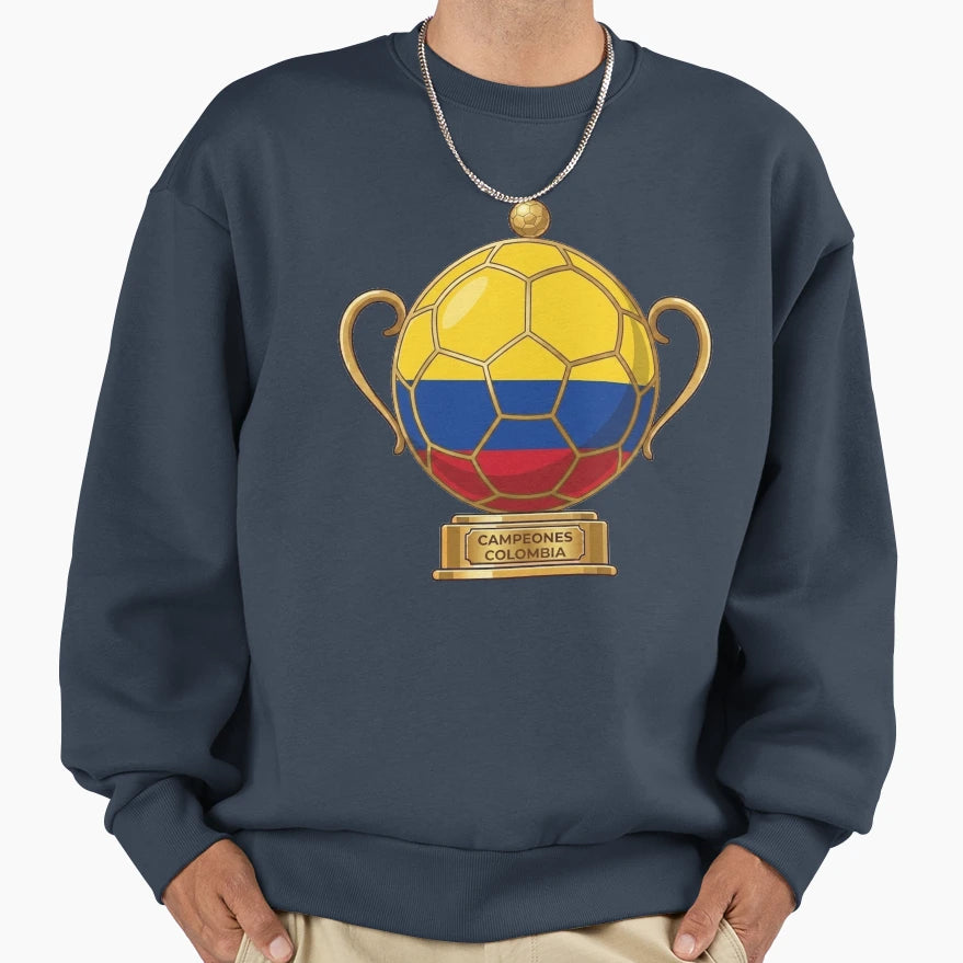 Colombia Fan Sweatshirt - Novelty Apparel for Adults - T-Shirt, Sweatshirt, Hoodie