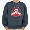 Japan Soccer Crest Japanese Sweatshirt - Minimalist Print for Adults - T-Shirt, Sweatshirt, Hoodie