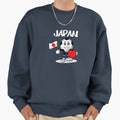 Japan Football Lover Sweatshirt - Novelty Apparel for Adults - T-Shirt, Sweatshirt, Hoodie