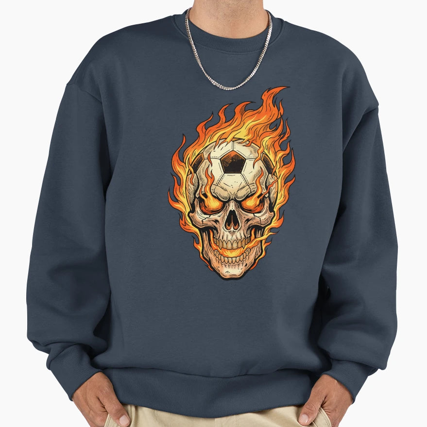 Blazing Goal Reaper Sweatshirt - Trendy Graphic for Adults - T-Shirt, Sweatshirt, Hoodie