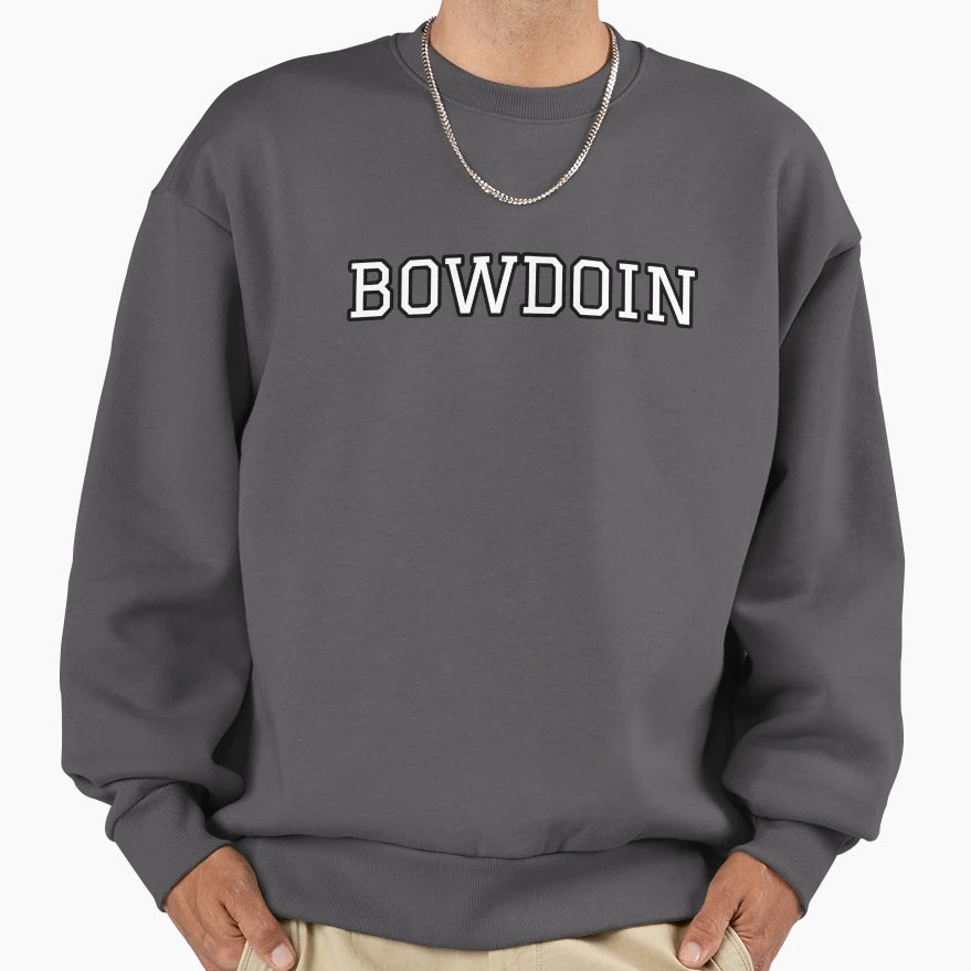 Bowdoin College Sweatshirt - Graphic Print Unisex - T-Shirt, Sweatshirt, Hoodie