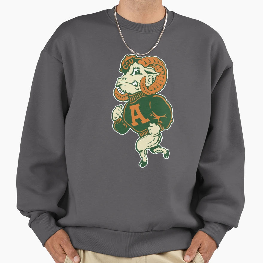 Colorado State University Aggies Logo Sweatshirt - Unique Graphic Men Women - T-Shirt, Sweatshirt, Hoodie