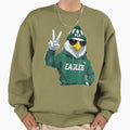 Funny Eagle Sweatshirt - Aesthetic Graphic Men Women - T-Shirt, Sweatshirt, Hoodie