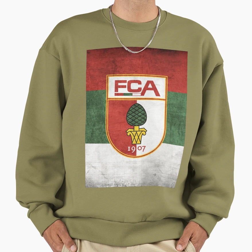 Fc Augsburg Icon Sweatshirt - Custom Art Print Unisex - T-Shirt, Sweatshirt, Hoodie