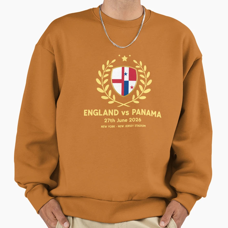World Cup England V Panama Sweatshirt - Custom Art Print Unisex - T-Shirt, Sweatshirt, Hoodie