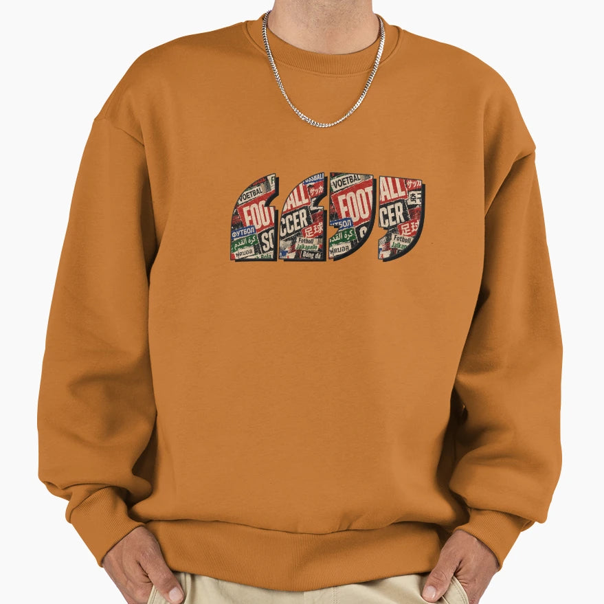 Football Talk Sweatshirt - Trendy Graphic for Adults - T-Shirt, Sweatshirt, Hoodie