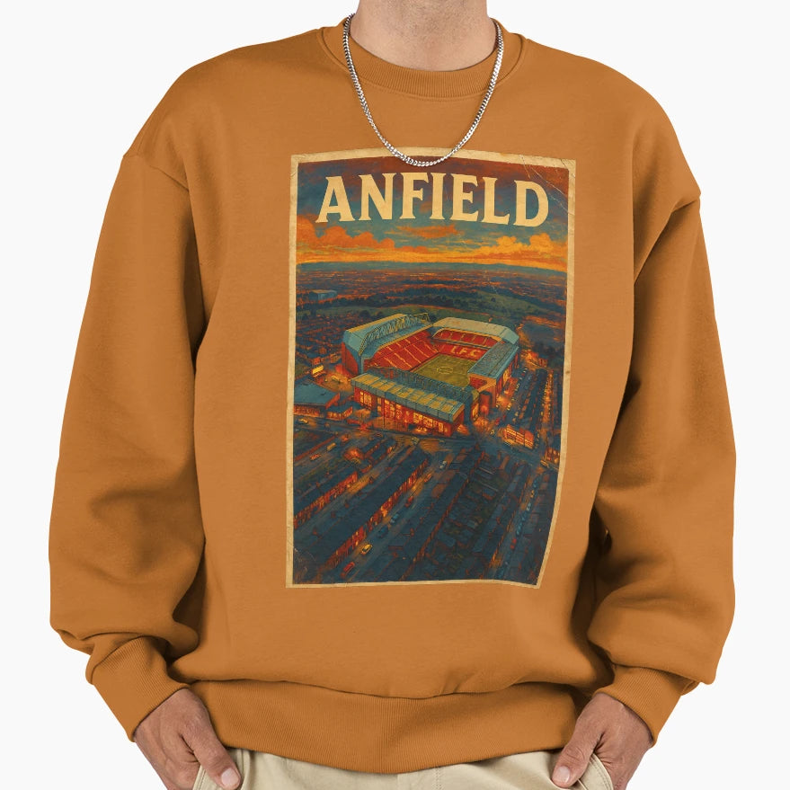Anfield Sweatshirt - Streetwear Style Unisex - T-Shirt, Sweatshirt, Hoodie