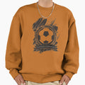 Football Club Crest Soccer Ball Sweatshirt - Novelty Apparel Men Women - T-Shirt, Sweatshirt, Hoodie
