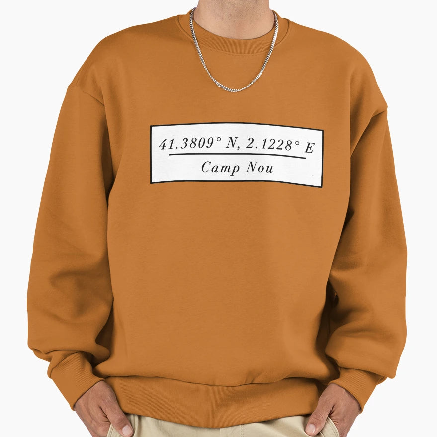 Camp Nou Sweatshirt - Casual Everyday Wear Unisex - T-Shirt, Sweatshirt, Hoodie