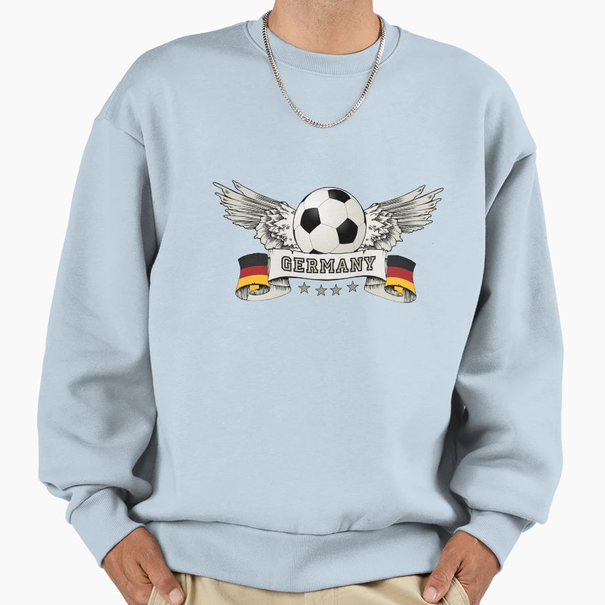 World Cup Germany Supporter Gear Sweatshirt - Minimalist Print Men Women - T-Shirt, Sweatshirt, Hoodie