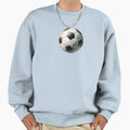 Soccer Ball Sweatshirt - Minimalist Print Men Women - T-Shirt, Sweatshirt, Hoodie