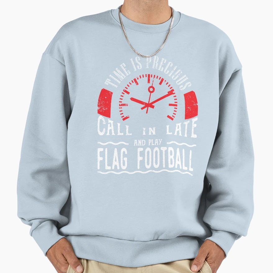 Play Flag Football Flag Football Sweatshirt - Aesthetic Graphic Men Women - T-Shirt, Sweatshirt, Hoodie