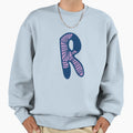 Initial Monogram R Sweatshirt - Trendy Graphic Men Women - T-Shirt, Sweatshirt, Hoodie