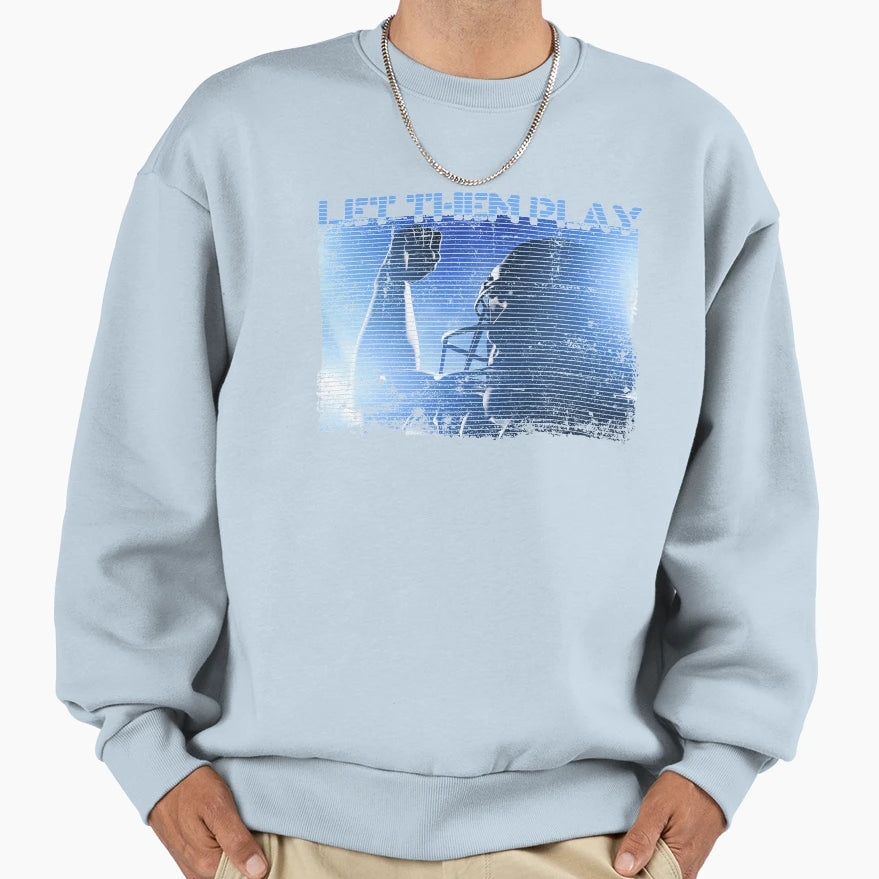 Let Them Play American Football Sweatshirt - Aesthetic Graphic for Adults - T-Shirt, Sweatshirt, Hoodie