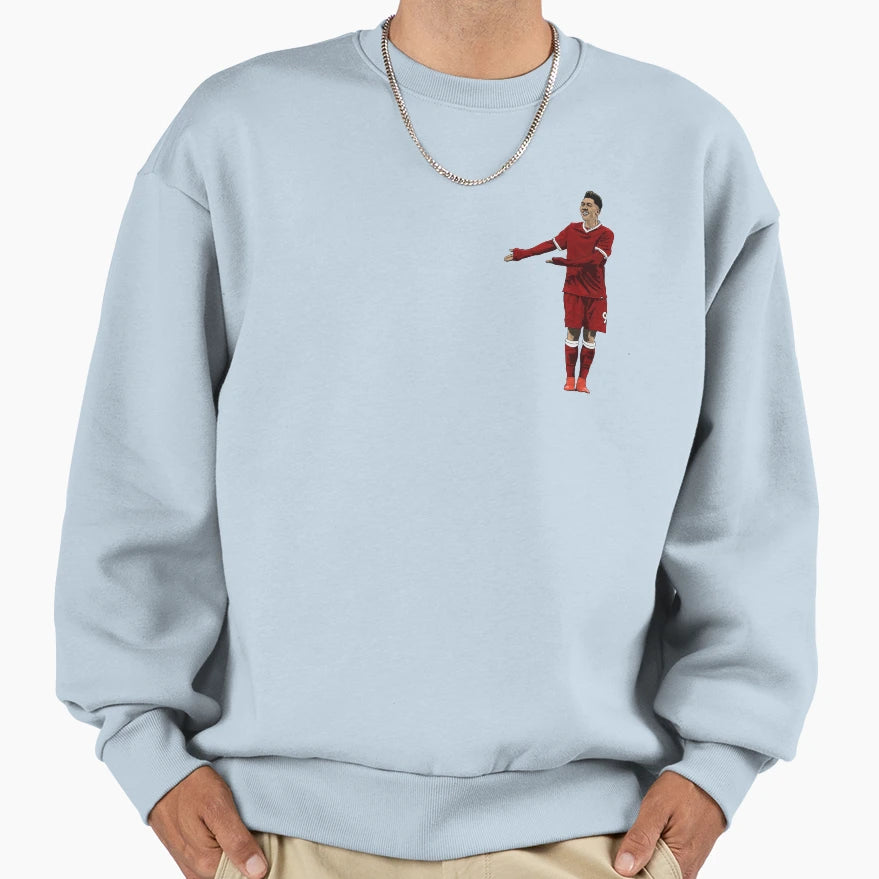 Bobby Firmino Sweatshirt - Fun Novelty Design Men Women - T-Shirt, Sweatshirt, Hoodie