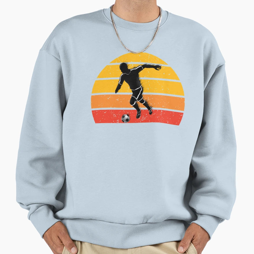 Soccer Sunset Sweatshirt - Custom Art Print for Adults - T-Shirt, Sweatshirt, Hoodie