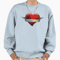 Ukraine Soccer Heart Sweatshirt - Novelty Apparel for Adults - T-Shirt, Sweatshirt, Hoodie
