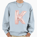 Rose Gold K Balloon Sweatshirt - Graphic Print Unisex - T-Shirt, Sweatshirt, Hoodie