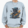 Mystical Skull Explorer Artistic Sweatshirt - Streetwear Style Men Women - T-Shirt, Sweatshirt, Hoodie