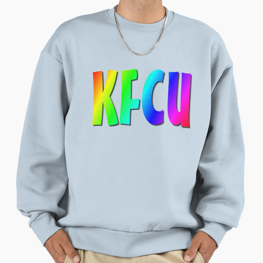 Kfcu Sweatshirt - Minimalist Print Men Women - T-Shirt, Sweatshirt, Hoodie
