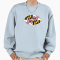 Maryland Football Sweatshirt - Custom Art Print Men Women - T-Shirt, Sweatshirt, Hoodie