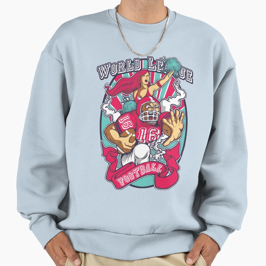 World League Football Sweatshirt - Streetwear Style Unisex - T-Shirt, Sweatshirt, Hoodie