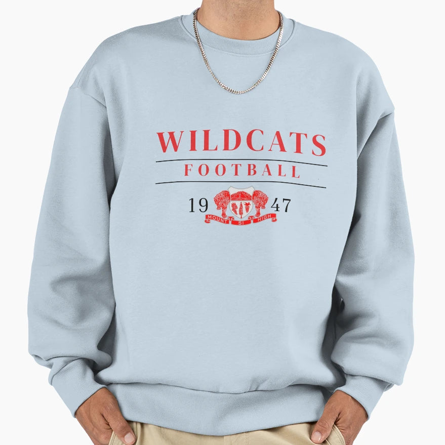 Wildcats Football Mt Si Snoqualmie Sweatshirt - Aesthetic Graphic Unisex - T-Shirt, Sweatshirt, Hoodie
