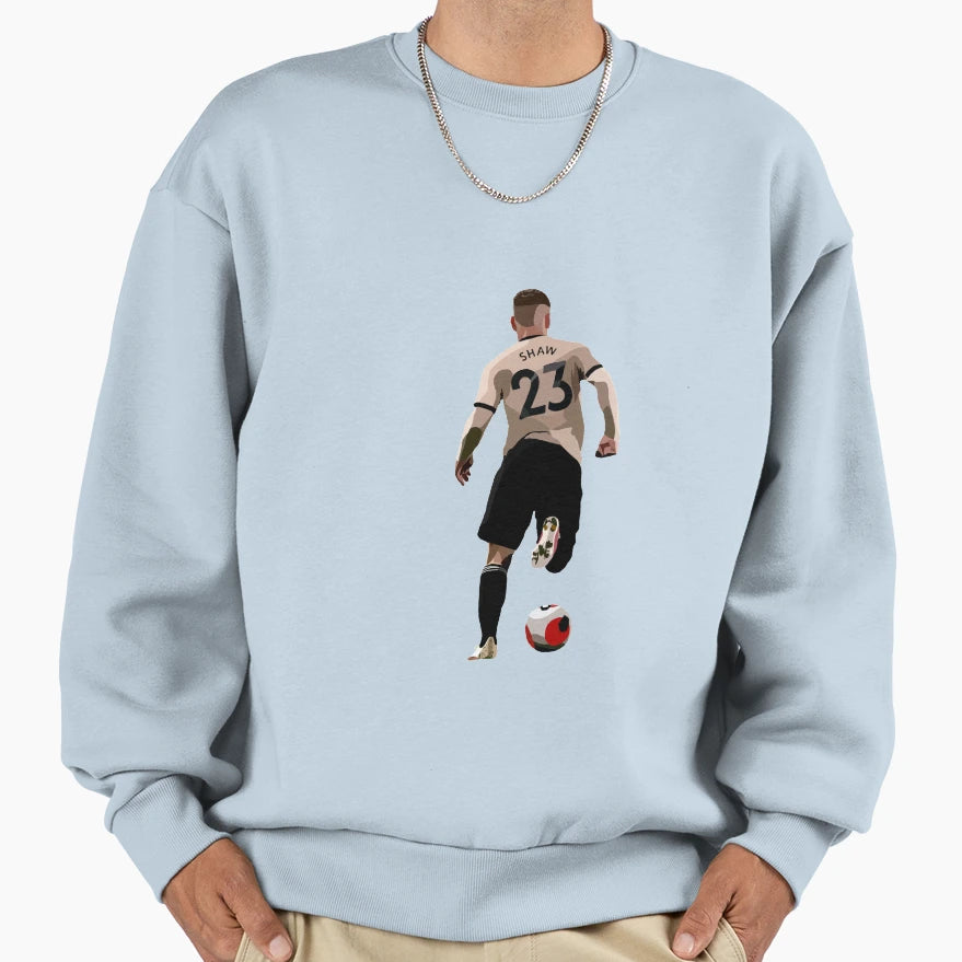 Luke Shaw Sweatshirt - Custom Art Print Unisex - T-Shirt, Sweatshirt, Hoodie