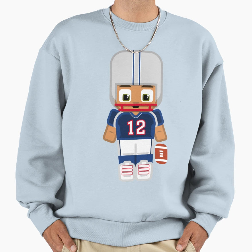 Super Sports Stars American Football Sweatshirt - Trendy Graphic Unisex - T-Shirt, Sweatshirt, Hoodie