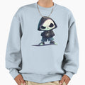 Hi Rollerskeleton Sweatshirt - Unique Graphic for Adults - T-Shirt, Sweatshirt, Hoodie