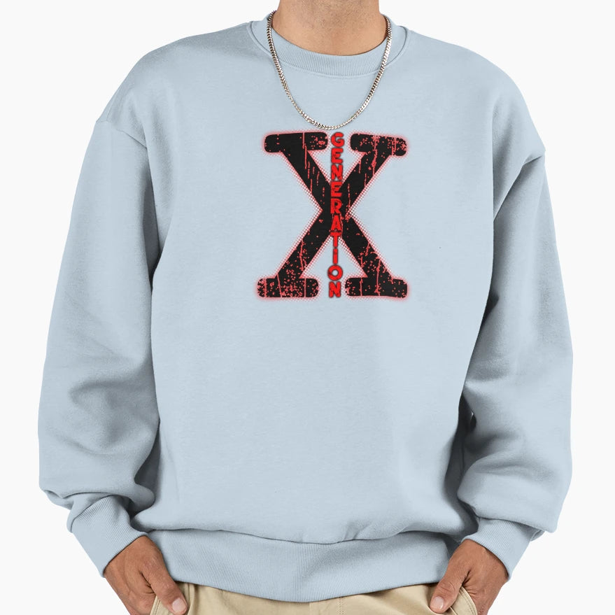 Generation X Sweatshirt - Trendy Graphic Unisex - T-Shirt, Sweatshirt, Hoodie