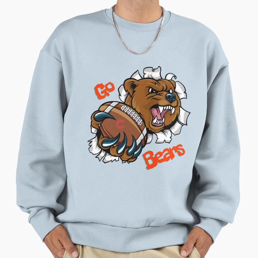 Bears Win Sweatshirt - Fun Novelty Design for Adults - T-Shirt, Sweatshirt, Hoodie