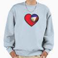 Love Philippine Football Soccer Sweatshirt - Aesthetic Graphic Men Women - T-Shirt, Sweatshirt, Hoodie